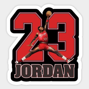 MJ 23 Bulls Sticker